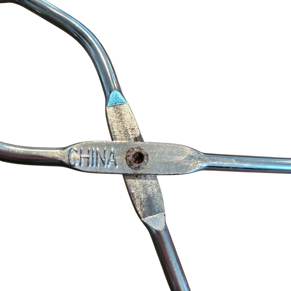 Vintage Ekco Tongs. Mid-Century Modern Hot Dog Grabbers. - Picture 3 of 7